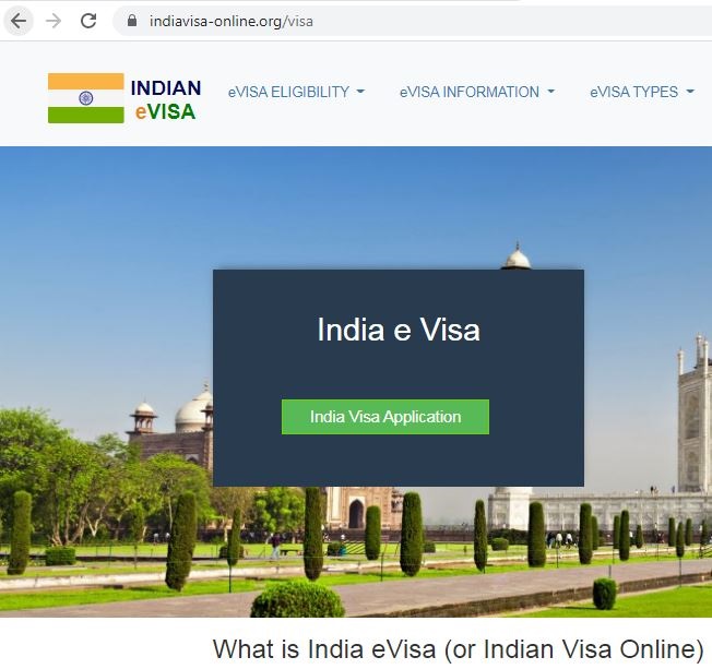 FOR ITALIAN CITIZENS - INDIAN Official Government Immigration Visa Application Online Ufficio centrale ufficiale dell'immigrazione del visto indiano